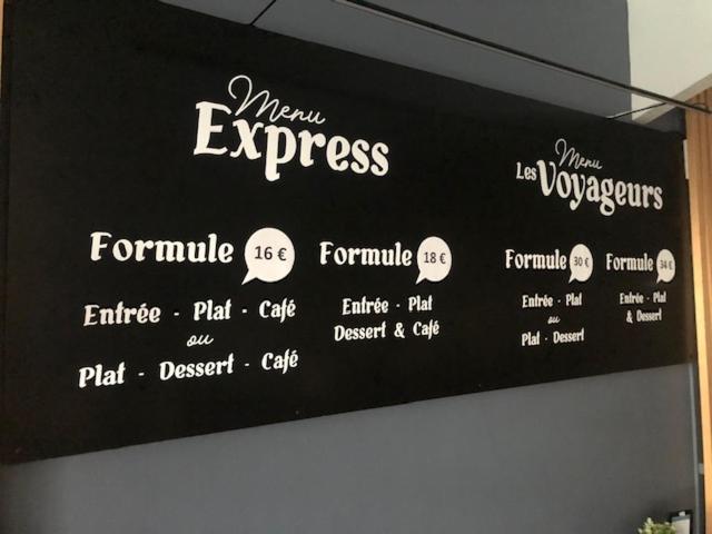 Hotel Restaurant Les Voyageurs Монтегю Экстерьер фото